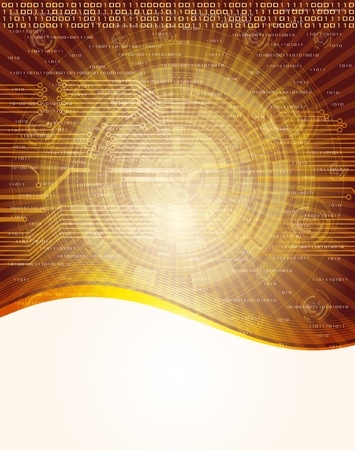Abstract, technology theme  background. Eps10のイラスト素材