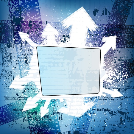 Creative grungy banner. の写真素材