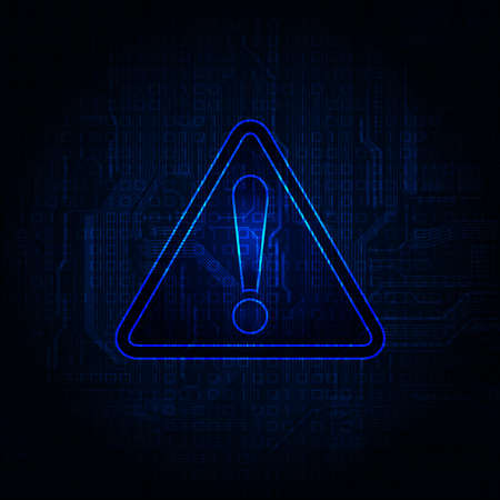 Error - modern technology theme vector illustration. Eps10 のイラスト素材