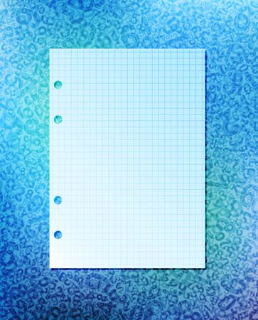 creative background with paper sheet. eps10 vector のイラスト素材