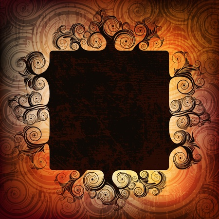 abstract design grungy bannerのイラスト素材