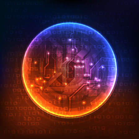 futuristic design background のイラスト素材