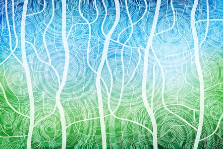 ornamented backgroundのイラスト素材