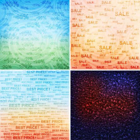 sales theme backgrounds, eps10 vectorのイラスト素材