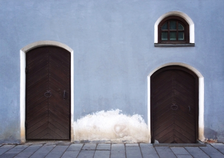 old town building facadeの写真素材