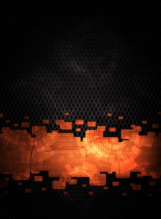 modern technology theme backgroundのイラスト素材