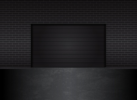 garage gatesのイラスト素材