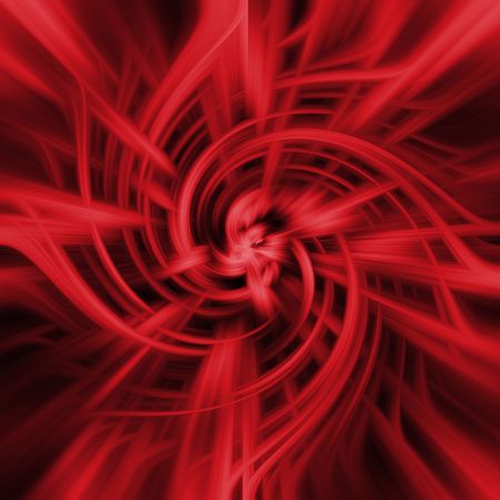 abstract composition ,energy red spiral -digital artworkの写真素材