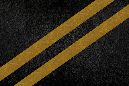 Abstract pattern of grunge recycled leather, traffic patternの写真素材