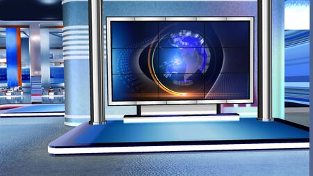 3D rendering background is perfect for any type of news or information presentation. The background features a stylish and clean layoutの写真素材