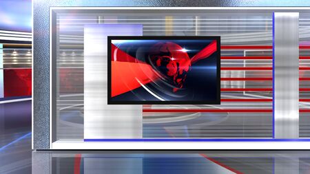 3D rendering background is perfect for any type of news or information presentation. The background features a stylish and clean layoutの写真素材