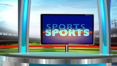 3D rendering background is perfect for any type of news or information presentation. The background...