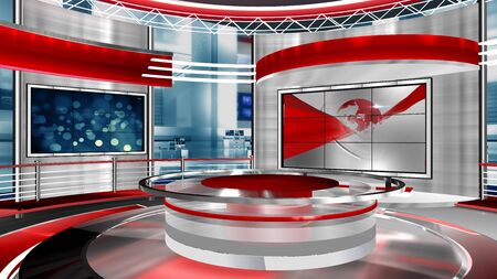 3D rendering background is perfect for any type of news or information presentation. The background features a stylish and clean layoutの写真素材