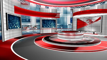 3D rendering background is perfect for any type of news or information presentation. The background features a stylish and clean layoutの写真素材