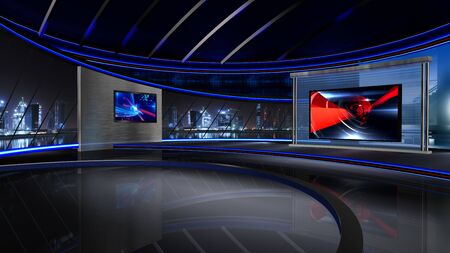 3D rendering background is perfect for any type of news or information presentation. The background features a stylish and clean layoutの写真素材