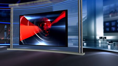 3D rendering background is perfect for any type of news or information presentation. The background features a stylish and clean layoutの写真素材