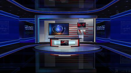 3D rendering background is perfect for any type of news or information presentation. The background features a stylish and clean layoutの写真素材