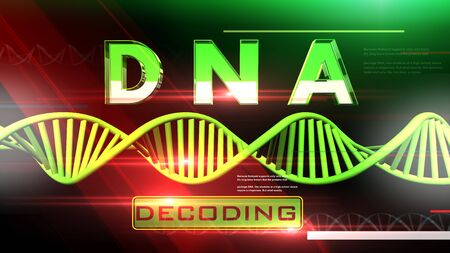 Dna background is perfect for any type of news or information presentation. The background features a stylish and clean layoutの写真素材