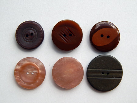 Buttons composition for knitting clothes