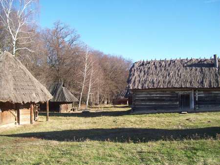Ancient wooden wooden architectureの写真素材