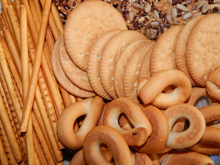 Different food and texture ingredients