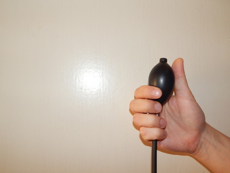 Medical diagnosis of a patient with instruments and instrumentsの写真素材