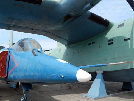 Civil and military aircraft in detail