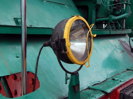 Railway transport details of locomotive, wagonの写真素材