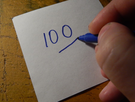 Drawing with a hand symbolの写真素材