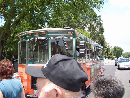 WASHINGTON, D.C., USA - JUNE 14, 2008: People on the streets.のeditorial素材