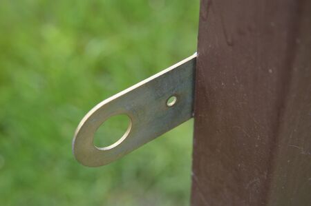 Installing fasteners for installing a he padlock