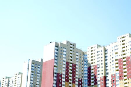 New residential buildings in the neighborhood and the infrastructure of in  quarter