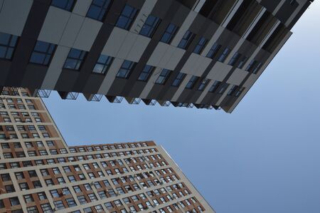 New residential buildings in the neighborhood and the infrastructure of in  quarter