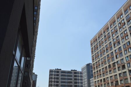 New residential buildings in the neighborhood and the infrastructure of in  quarter