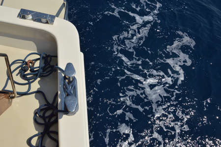 Yacht deck details and design the elements