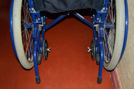 Wheelchair in various positions and the details