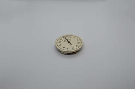 Retro clock on the background and the their details