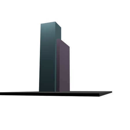 Various volumetric compositions and planes for in the backgroundの写真素材