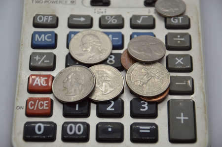 Financial composition with the us coin