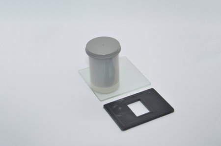 Old analog photographic in the film