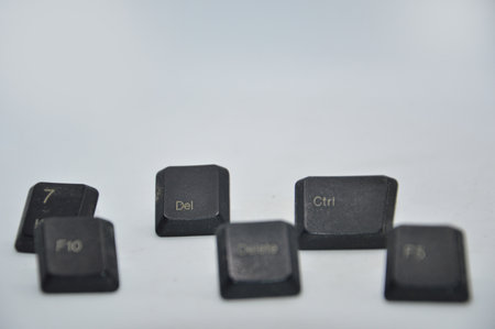 Various combination of keys of the computer the keyboardの写真素材