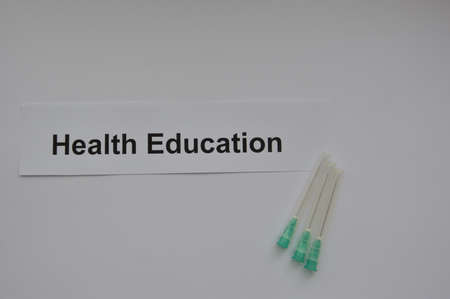 The public health education and the promotionの写真素材