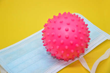 Items and equipment for the prevention and treatment of a the virusの写真素材