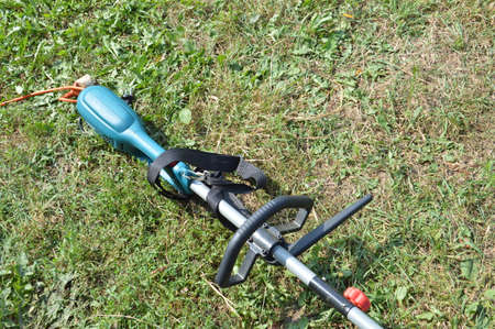 Trimmer and its parts for mowing a grass