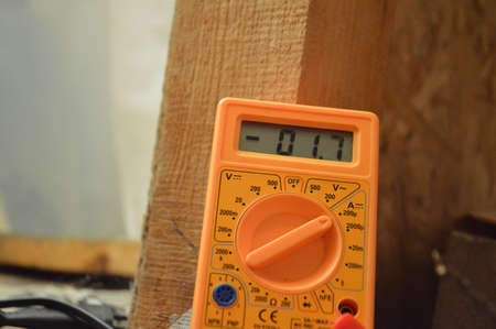 Tester for measuring and repairing electrical a appliancesの写真素材