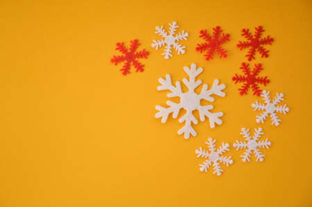 Composition of new year and christmas the toysの写真素材