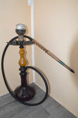 Modern Turkish and Egyptian hookah for smoking in the interior