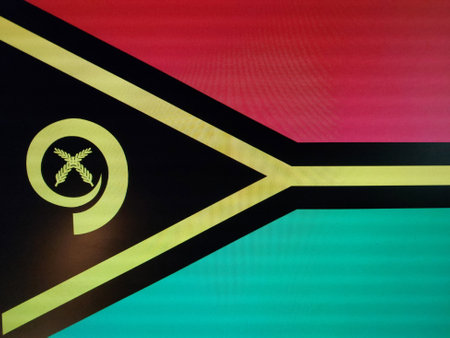 Official flag symbol of a stateの写真素材