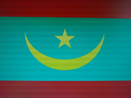 Official flag symbol of a stateの写真素材