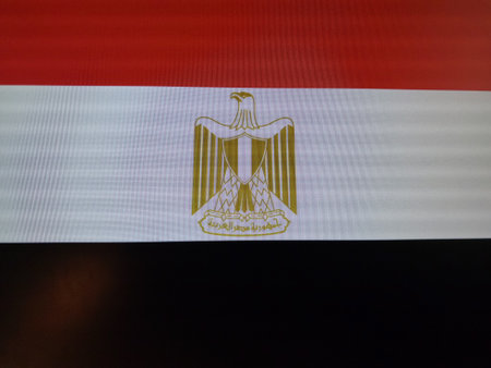 Official flag symbol of a stateの写真素材